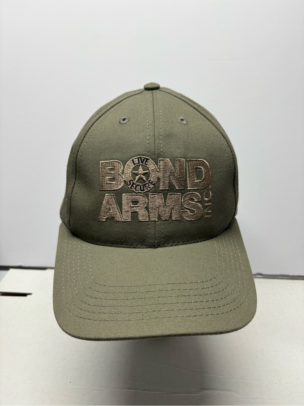 Bond Arms Personal Protection Baseball Cap Buckleback Hat Khaki Casual Outdoor